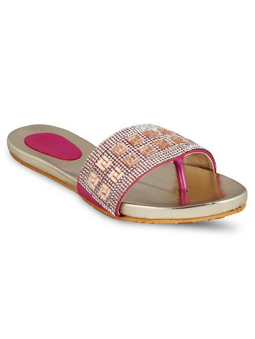 pink toe separator sandal - 11808399 - Very Small Image - 1