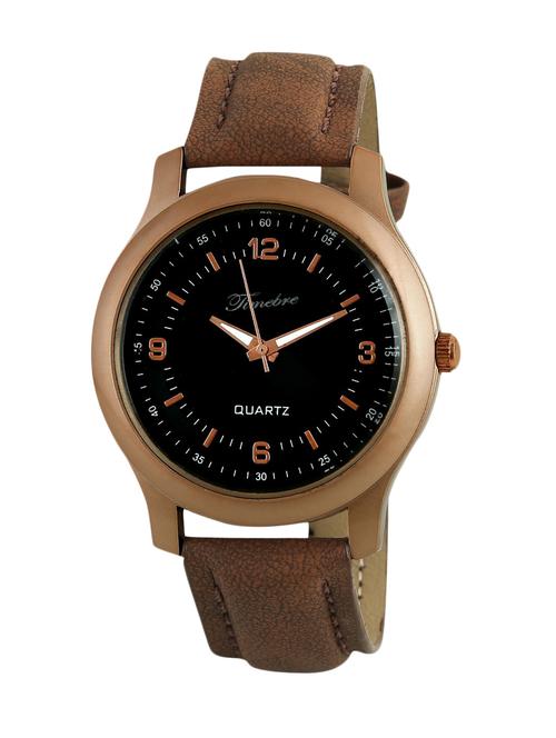 Timebre Men Gloomy Copper Casual Analog Watch - 11809687 - Very Small Image - 1