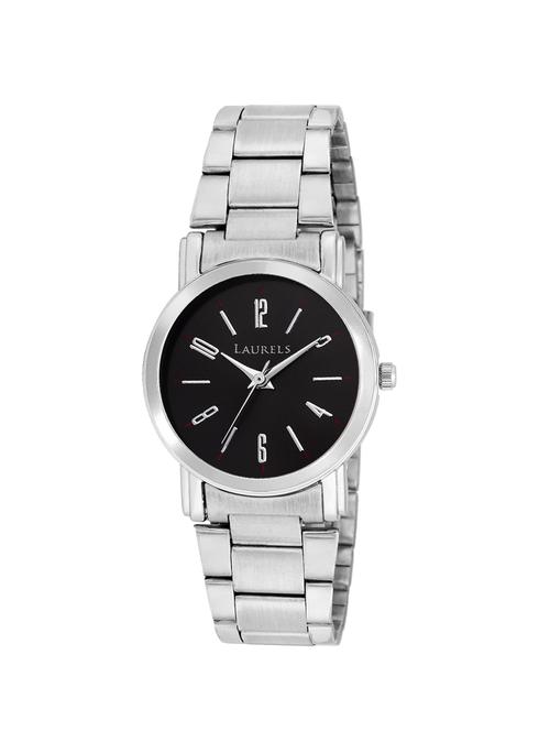 silver stainless steel analog wrist watch - 11818069 - Very Small Image - 1