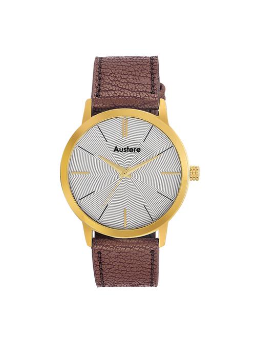 silver dial analog watch - 11818485 - Very Small Image - 1
