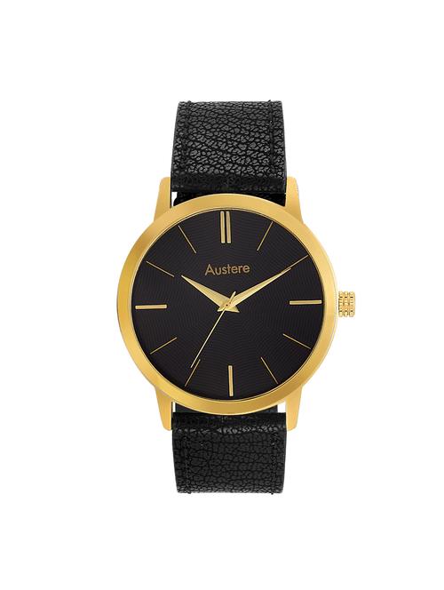 black strap analog watch - 11818486 - Very Small Image - 1