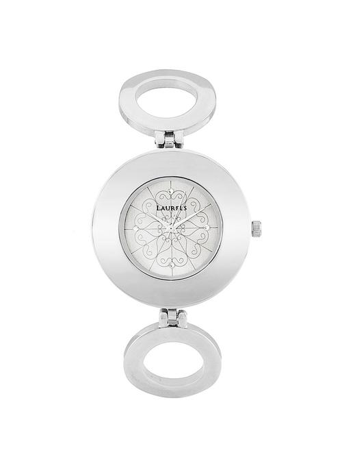 silver stainless steel analog wrist watch - 11818719 - Very Small Image - 1