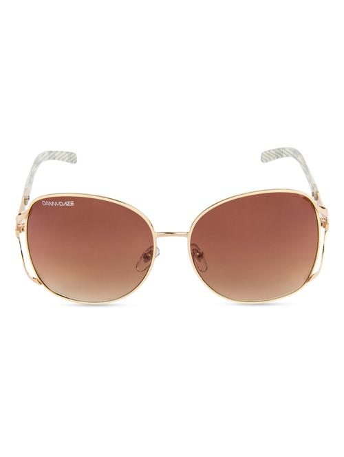 gold oversized rimless sunglasses - 1182238 - Very Small Image - 1
