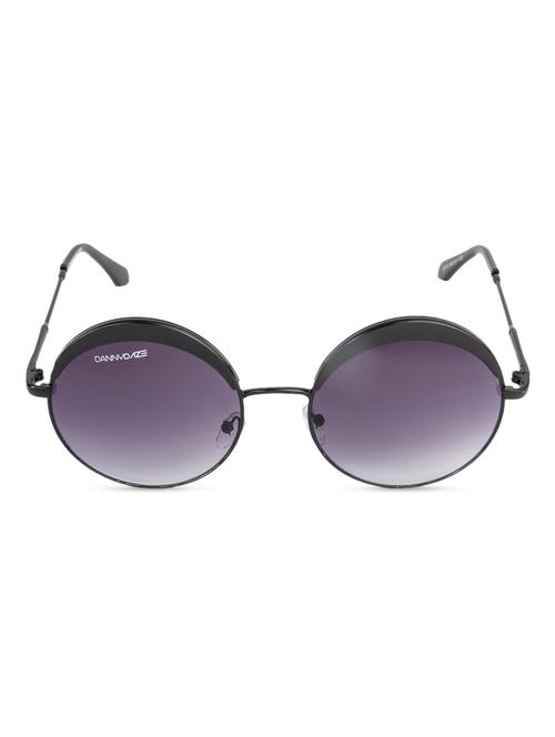 black round half frame sunglasses - 1182427 - Very Small Image - 1