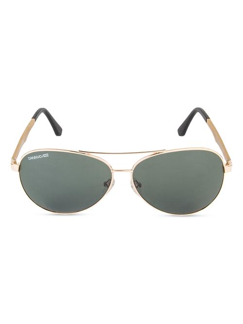 green uv protected aviators with gold rim - 1182456 - Very Small Image - 1