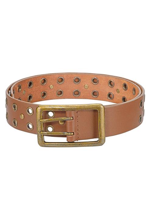 tan color, leather belt - 11824655 - Very Small Image - 1