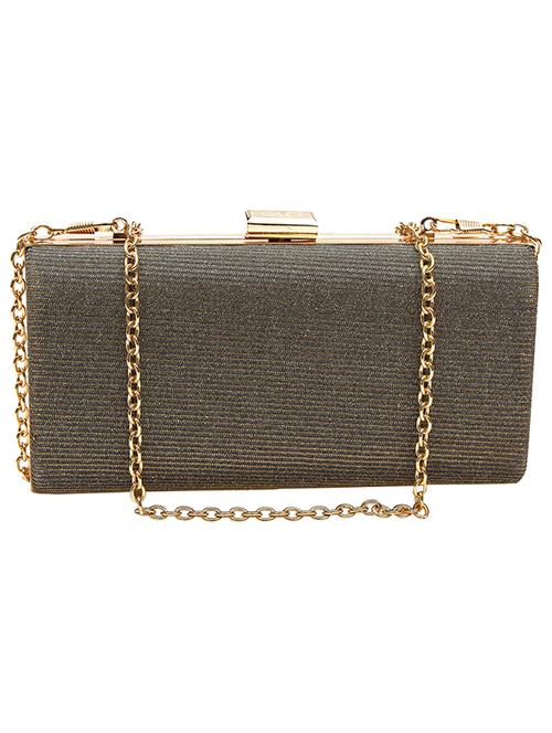 black leatherette clutch - 11828291 - Very Small Image - 1