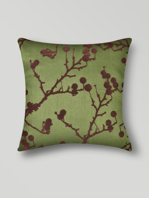 green polyester printed cushion cover - 1183036 - Very Small Image - 1