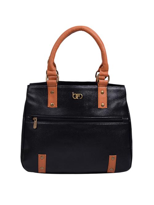 black leatherette handbag - 11834976 - Very Small Image - 1