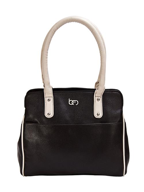 black leatherette handbag - 11835014 - Very Small Image - 1