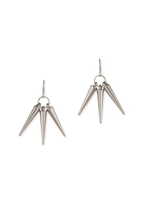 gold metal drop earring - 11835225 - Very Small Image - 1