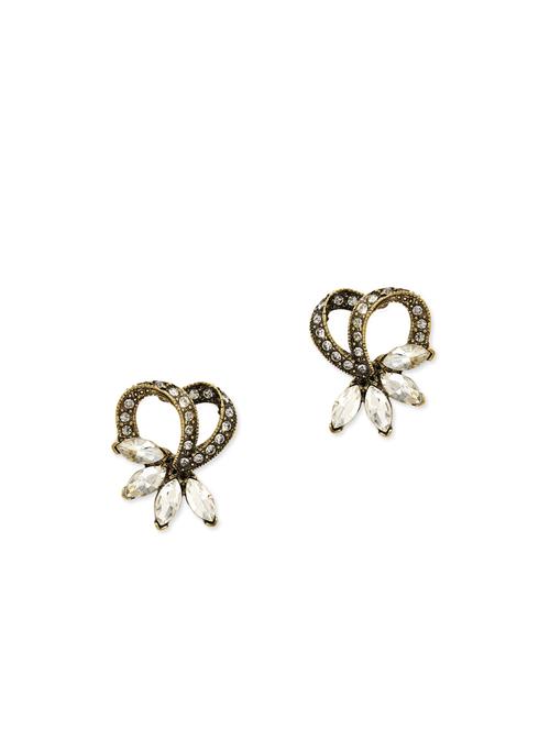 gold metal studs earring - 11835334 - Very Small Image - 1