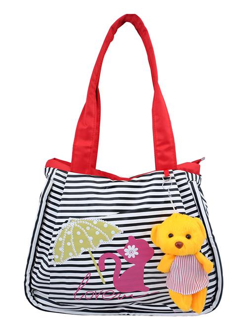 multi colored polyester handbag - 11836213 - Very Small Image - 1