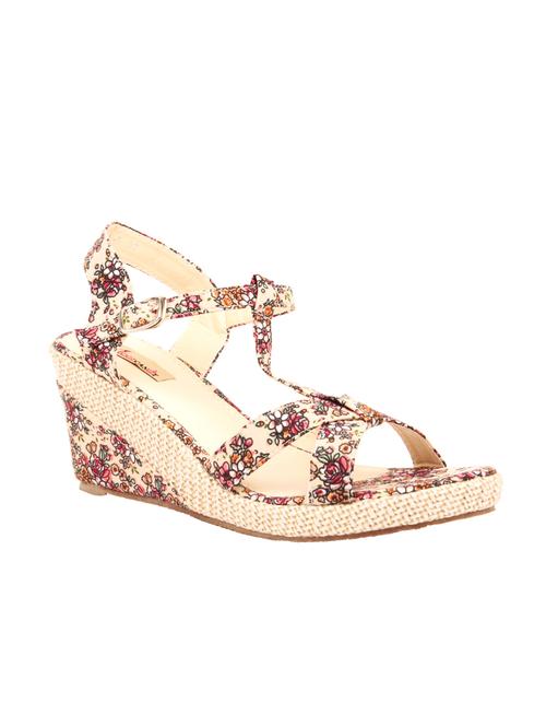 pink printed wedge - 11836337 - Very Small Image - 1