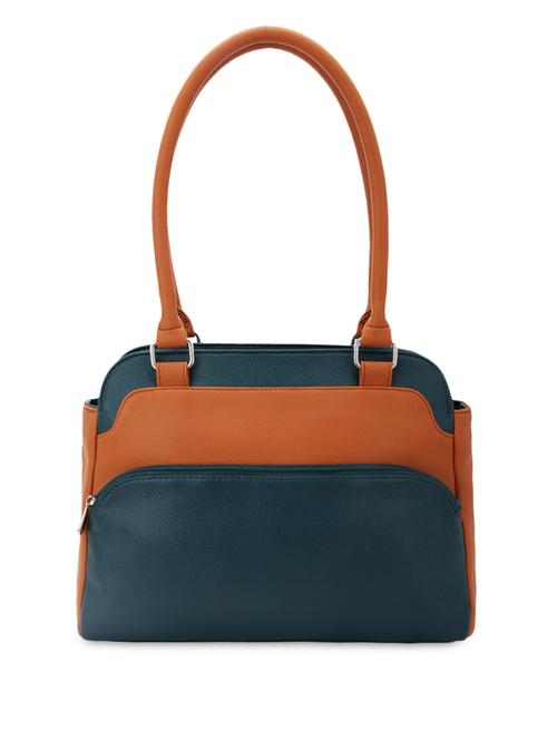 blue leatherette handbag - 1184828 - Very Small Image - 1