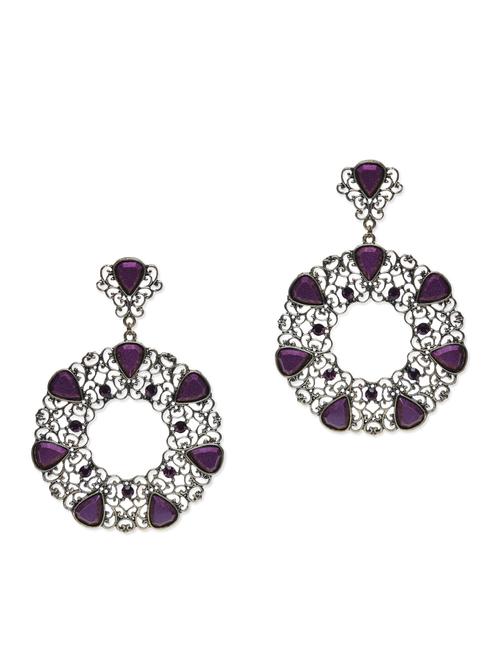 multicolored patterned boho chic earrings - 1185404 - Very Small Image - 1
