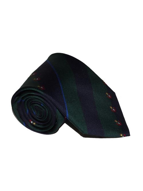 green and navy blue microfiber tie - 11854795 - Very Small Image - 1