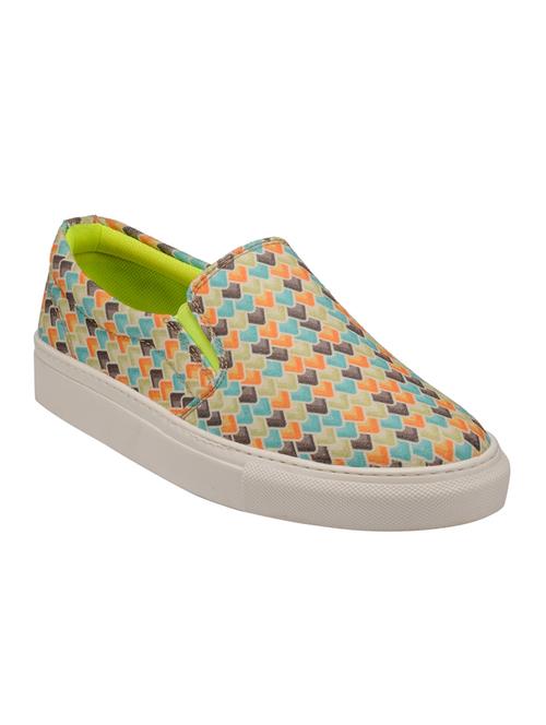 multi colored canvas casual slipon - 11854832 - Very Small Image - 1