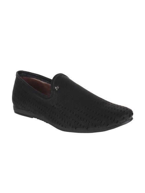 black faux leather loafers - 11856919 - Very Small Image - 1
