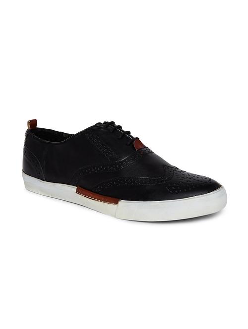 black leather lace up shoe - 11857107 - Very Small Image - 1