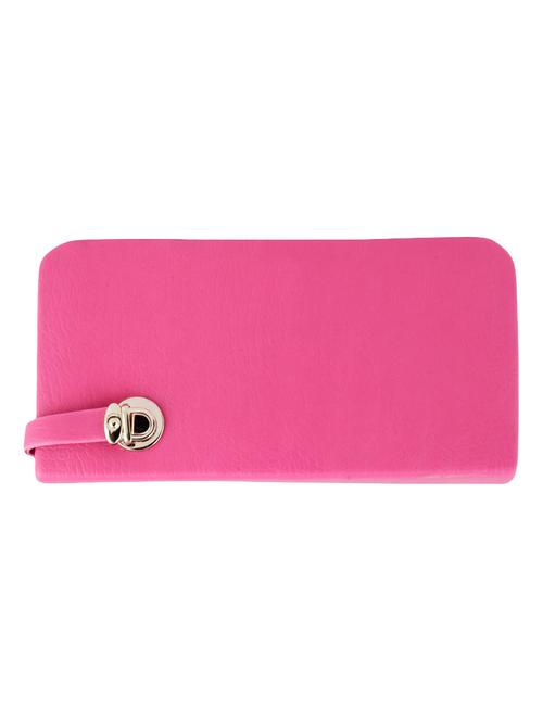 pink leatherette clutch - 11857257 - Very Small Image - 1