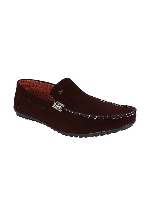 brown faux leather loafers - 11857397 - Very Small Image - 1