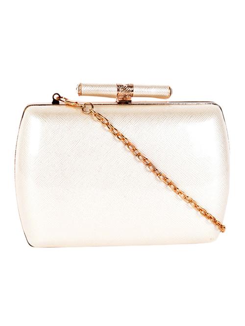 white metal clutch - 11857917 - Very Small Image - 1