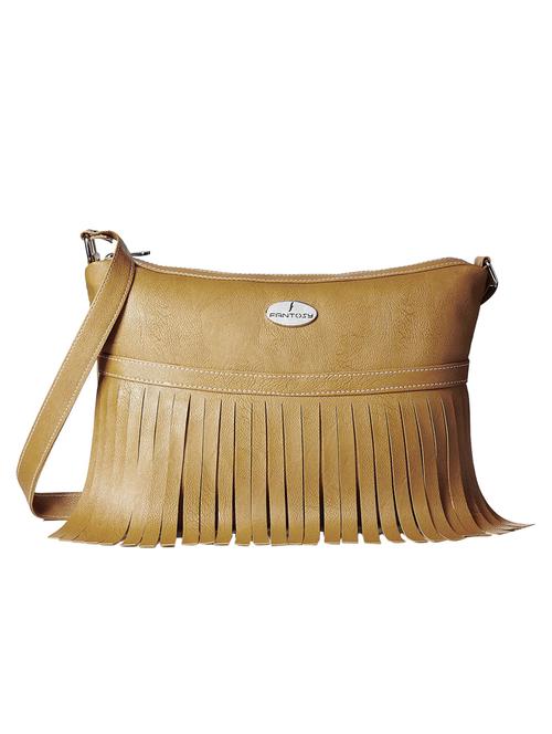 beige leatherette handbag - 11860498 - Very Small Image - 1