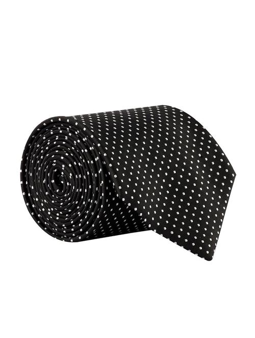 black polyester tie - 11864943 - Very Small Image - 1