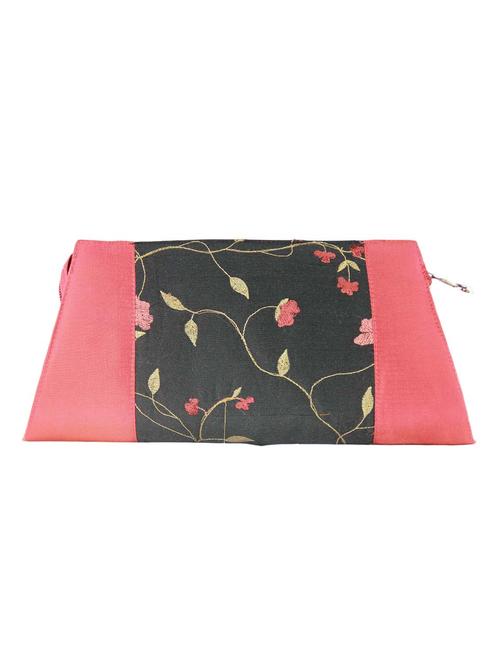 pink silk clutch - 11866155 - Very Small Image - 1
