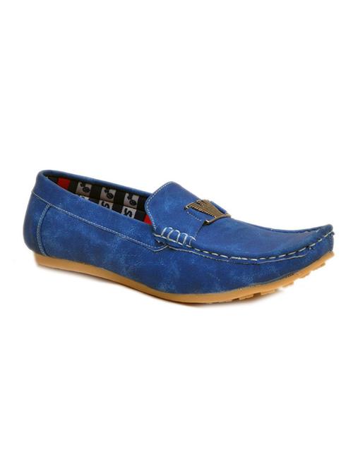 blue leather loafer - 11871889 - Very Small Image - 1