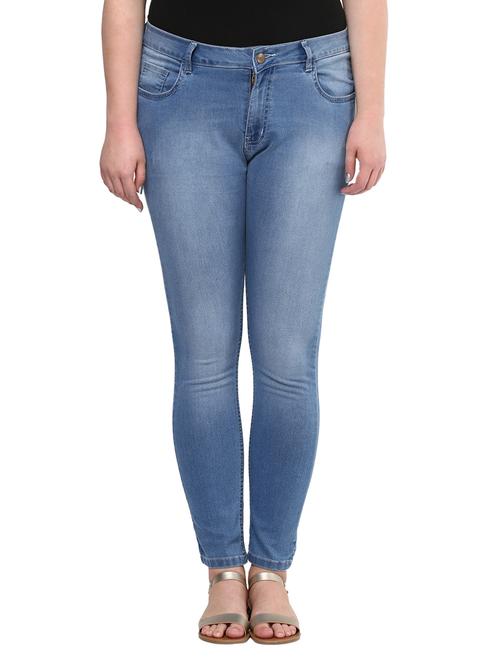 light blue cotton jeans - 11872374 - Very Small Image - 1