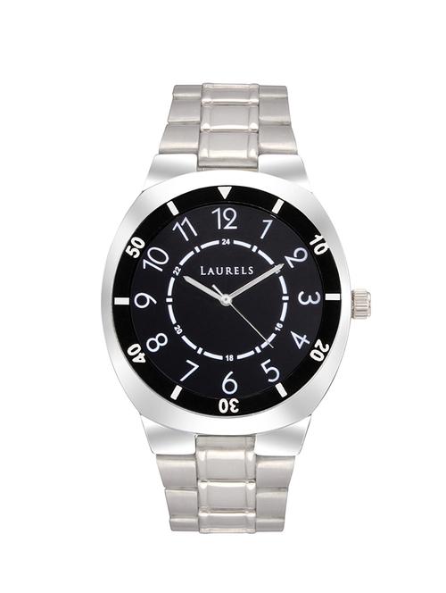 laurels polo 3 analog black dial men's watch - lo-polo-302 - 11874126 - Very Small Image - 1