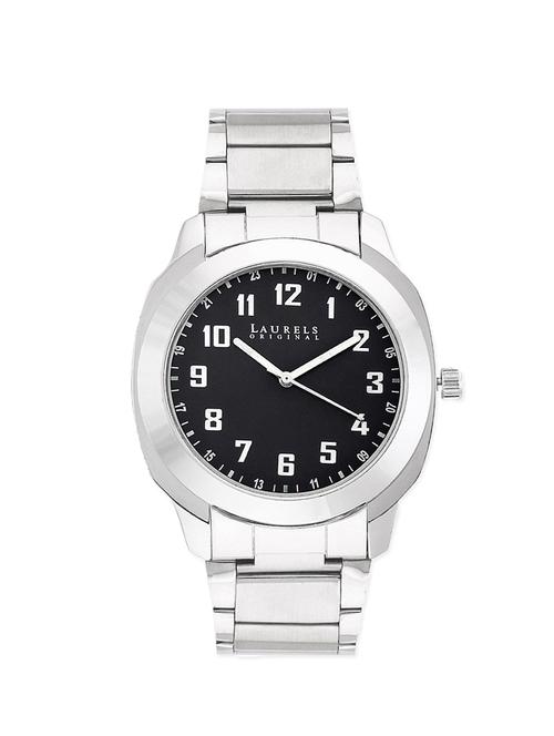 laurels polo 6 analog black dial men's watch - lo-polo-602 - 11874135 - Very Small Image - 1