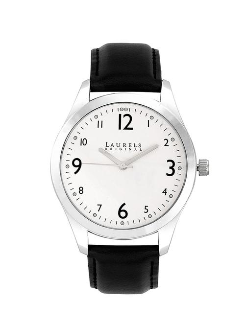 laurels vogue 1 analog silver dial men's watch - lo-vogue-101 - 11874204 - Very Small Image - 1