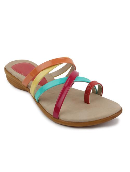 multi colored one toe sandal - 11875961 - Very Small Image - 1