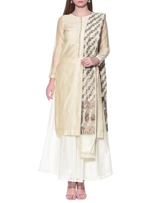 solid drawstring detail skirt set suit - 11876228 - Very Small Image - 1