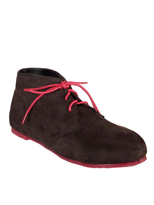 brown suede ankle boot - 11876712 - Very Small Image - 1