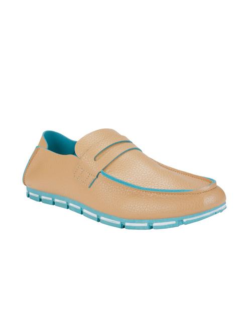 beige synthetic slip on loafers - 11877202 - Very Small Image - 1