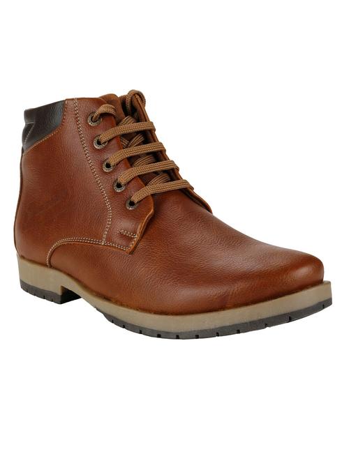 tan leatherette boot - 11877504 - Very Small Image - 1