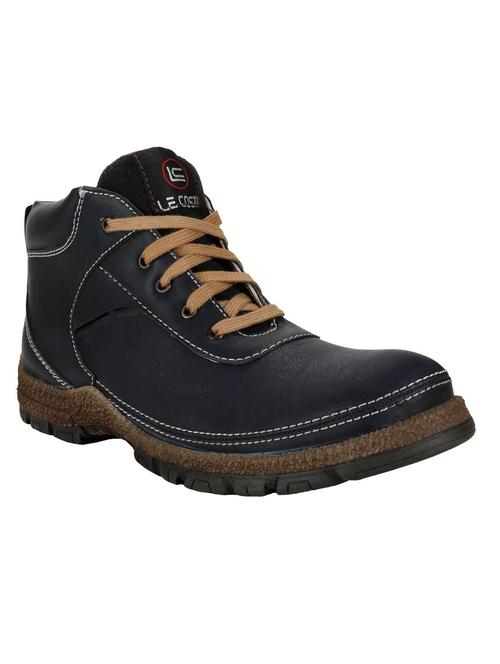 black leatherette boot - 11877508 - Very Small Image - 1