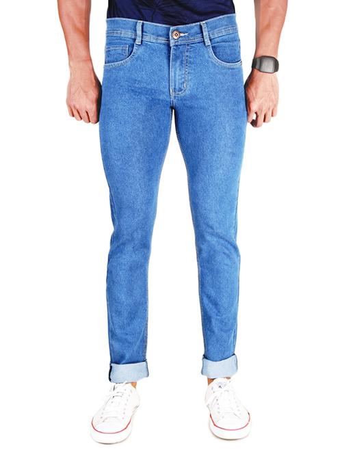 blue cotton jeans - 11891680 - Very Small Image - 1
