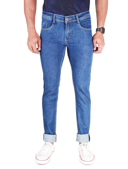 blue cotton jeans - 11891682 - Very Small Image - 1