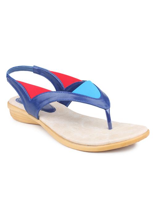 blue back strap sandal - 11899822 - Very Small Image - 1