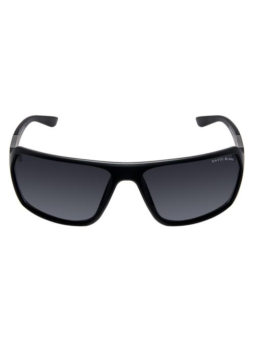 david blake grey rectangular polarised sunglass - 11900869 - Very Small Image - 1