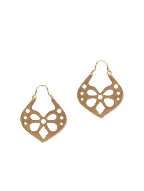 Diva Walk gold hoop earrings - 11910067 - Very Small Image - 1