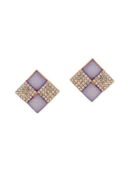 blue metal studs earring - 11915697 - Very Small Image - 1
