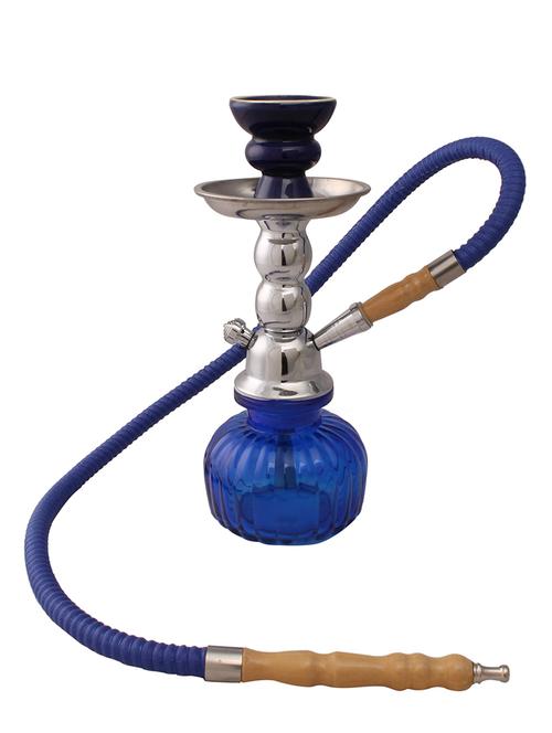 al-jazeera mini matki hookah 4 (blue) - ajh-129 - 11916456 - Very Small Image - 1