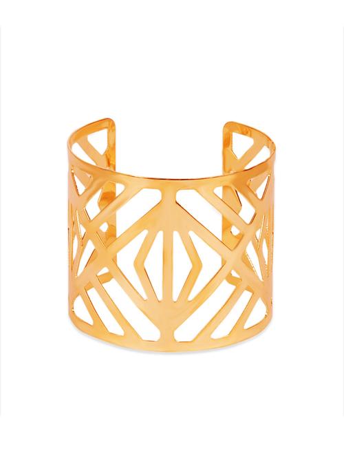 gold metal cuff - 11921033 - Very Small Image - 1