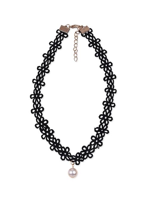 black metal choker necklace - 11921061 - Very Small Image - 1